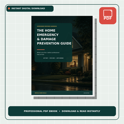 The Home Emergency & Damage Prevention Guide [Digital Download]
