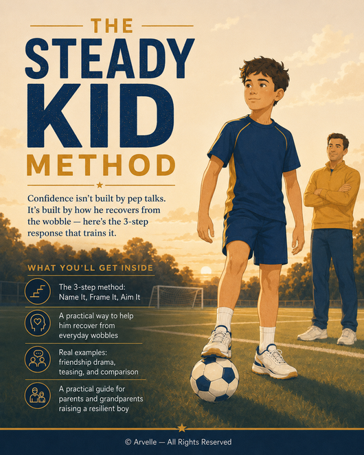 The Steady Kid Method — Raise a Confident Boy Who Bounces Back From Anything [Digital Download]