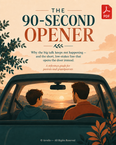 The 90-Second Opener — The Puberty Talk Guide for Parents Who Keep Putting It Off [Digital Download]