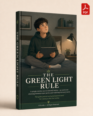The Green Light Rule — Keep Your Son Safe Online Without Spying or Scare Tactics [Digital Download]